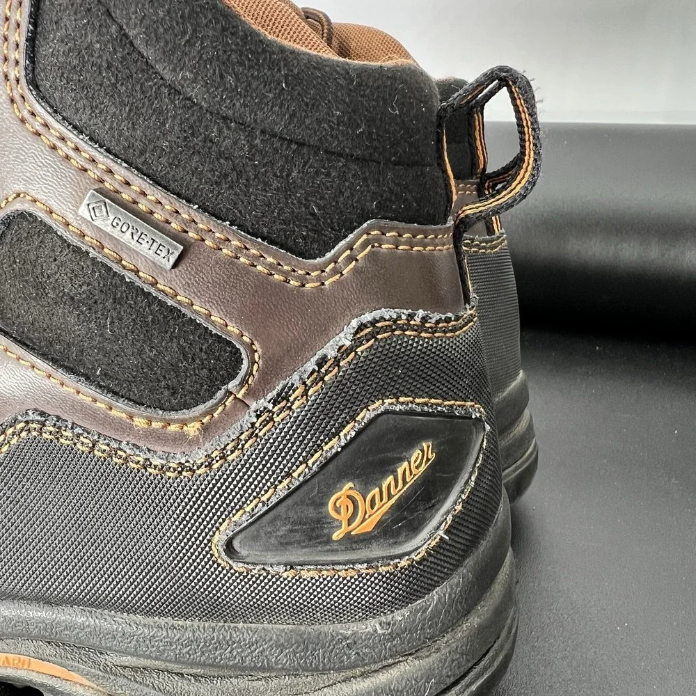 Danner Vicious 4.5 Brown Comp Toe Work Boots 13860 Mens 10 D EH GORE-TEX